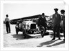 Malcolm Campbell and a Talbot car in the Paddock at Brooklands, Surrey, June 1923 by Unknown