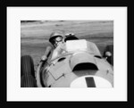 Peter Collins in a Ferrari by Unknown