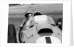 Peter Collins in a Ferrari by Unknown