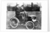 CS Rolls in his 4hp Peugeot Voiturette, c1900 by Unknown