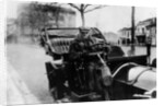 Lord Northcliffe at the wheel of a 1908 135 hp Mercedes, (c1908?) by Unknown