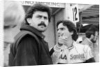 Gordon Murray and Nelson Piquet, European Grand Prix, Brands Hatch, Kent, 1983 by Unknown