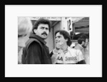 Gordon Murray and Nelson Piquet, European Grand Prix, Brands Hatch, Kent, 1983 by Unknown