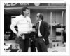 Gordon Murray (on the left) with Jackie Stewart, July 1984 by Unknown