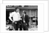Gordon Murray (on the left) with Jackie Stewart, July 1984 by Unknown