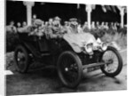 George Lanchester in a 1902 Lanchester, Brighton, East Sussex, 1952 by Unknown