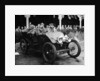 George Lanchester in a 1902 Lanchester, Brighton, East Sussex, 1952 by Unknown