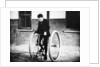 Johnny Dunlop riding his tricycle with rubber tyres, 1888 by Unknown