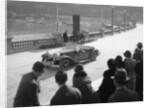 SH Light driving an SS1, at the Monte Carlo Rally, 1934 by Unknown