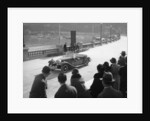 SH Light driving an SS1, at the Monte Carlo Rally, 1934 by Unknown