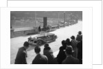 SH Light driving an SS1, at the Monte Carlo Rally, 1934 by Unknown