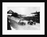 Competitors in the French Grand Prix, Strasbourg, 1922 by Unknown