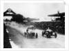 Competitors in the French Grand Prix, Strasbourg, 1922 by Unknown