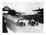 Competitors in the French Grand Prix, Strasbourg, 1922 by Unknown