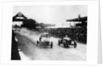Competitors in the French Grand Prix, Strasbourg, 1922 by Unknown