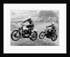 Two motorcyclists taking part in Motocross at Brands Hatch, Kent by Unknown