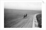 Motorbikes racing at Speedway Park, Maywood, Chicago, Illinois, USA, 1915 by Unknown