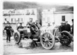 Vincenzo Lancia taking part in the Targa Florio race, Sicily, April 1907 by Unknown