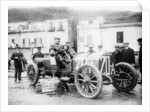 Vincenzo Lancia taking part in the Targa Florio race, Sicily, April 1907 by Unknown