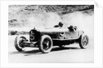 Alfieri Maserati and Guerino Bertocchi in a Type 26 Maserati, Targa Florio race, Sicily, 1926 by Unknown