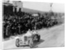 Christian Lautenschlager passing the tribunes, in the Targa Florio race, Sicily, 1922 by Unknown