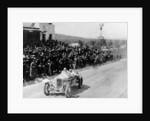Christian Lautenschlager passing the tribunes, in the Targa Florio race, Sicily, 1922 by Unknown