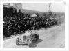 Christian Lautenschlager passing the tribunes, in the Targa Florio race, Sicily, 1922 by Unknown