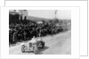 Christian Lautenschlager passing the tribunes, in the Targa Florio race, Sicily, 1922 by Unknown