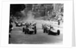 The start of the Monaco Grand Prix, Monte Carlo, 1961 by Unknown