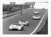 Matra-Simca 670 leading a Lola T280, Le Mans, France, 1972 by Unknown