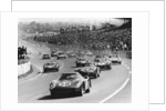 Start of the Le Mans 24 Hours, France, 1964 by Unknown