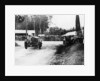Bentley passing crashed Lagonda, Le Mans 24 Hours, 1928 by Unknown