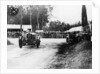 Bentley passing crashed Lagonda, Le Mans 24 Hours, 1928 by Unknown