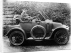 Woman in a 1911 convertible Renault AX, c1911 by Unknown
