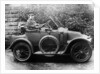 Woman in a 1911 convertible Renault AX, c1911 by Unknown