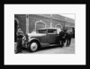 Men standing by a Talbot Darracq, c1930 by Unknown