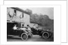 Men with 1905 Lanchester and 1906 Daimler at Fort Augustus, Scotland, 1907 by Unknown