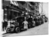 1910 Darracq taxis, New York, c1910 by Unknown
