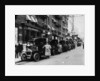 1910 Darracq taxis, New York, c1910 by Unknown