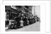 1910 Darracq taxis, New York, c1910 by Unknown