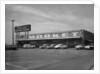 Cars parked outside a supermarket, USA, c1956 by Unknown