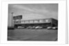 Cars parked outside a supermarket, USA, c1956 by Unknown