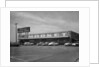 Cars parked outside a supermarket, USA, c1956 by Unknown