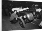 A typical 'bucket' type American street rod, (c1950s?) by Unknown