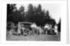 A group of people on an outing with their cars, c1929-c1930 by Unknown
