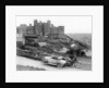 A Singer car in front of Harlech Castle, Wales, early 1920s by Unknown