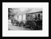 Two Austin Sevens parked outside a small tea shop, c1925 by Unknown