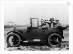 An Austin Seven Chummy with passengers, 1925 by Unknown