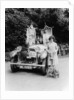 A woman and her prize winning Ballot car, Bournemouth, Dorset, 1928 by Unknown