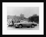An Aston Martin DB2-4 MKII, with Windsor Castle in the background, 1956 by Unknown